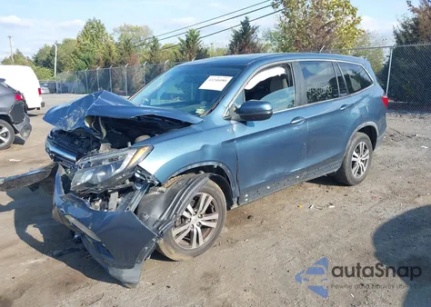 2016 Honda Pilot Ex-L z USA, uszkodzony, nr VIN 5FNYF6H59GB125482